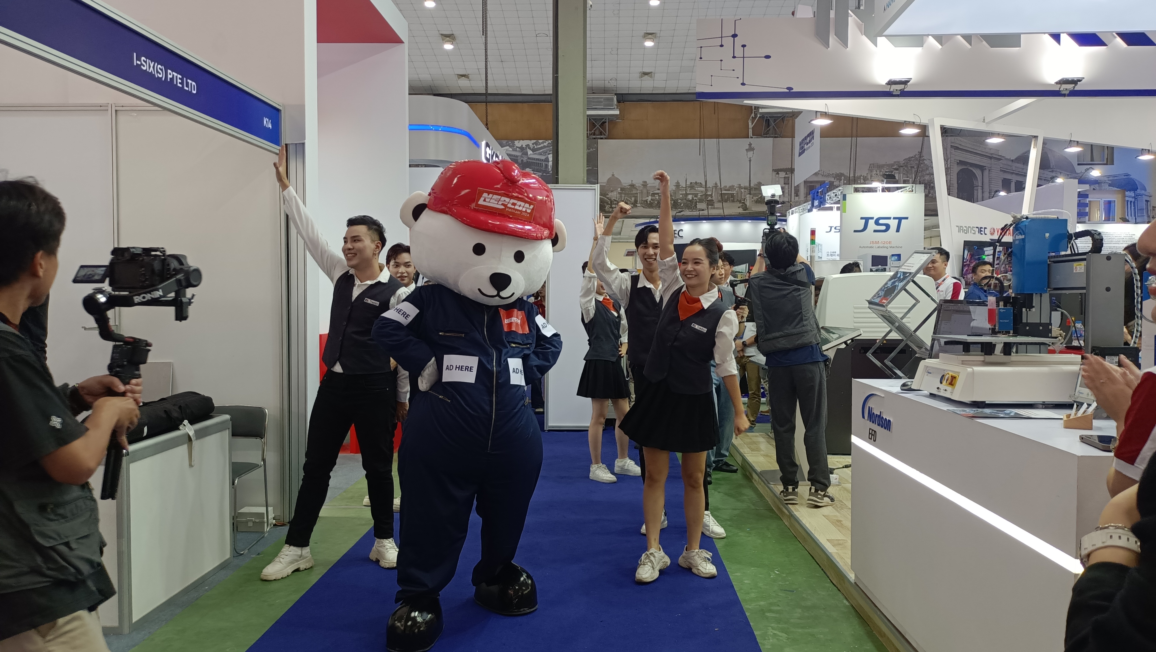 江西公海jcjc微亮相越南河内国际电子元器件及生产设备展，圆满落幕！